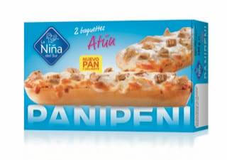 E811 : La Nina Del Sur 2 Paninis Thon 250Gr ( 10pc par colis )