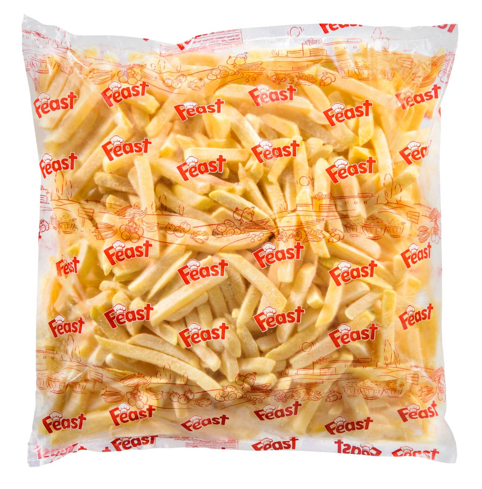 F302 : Feast Frites 10/10 mm 2,5Kg (6pc par colis)