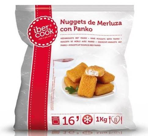 P110 : Ibercook Nuggets de poisson 1000gr ( 4pc par colis ) 