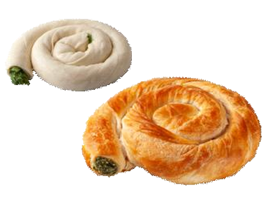 W125 : Maun Saray Gul Borek Épinard (Ispanak) 220Gr (72pc par colis)