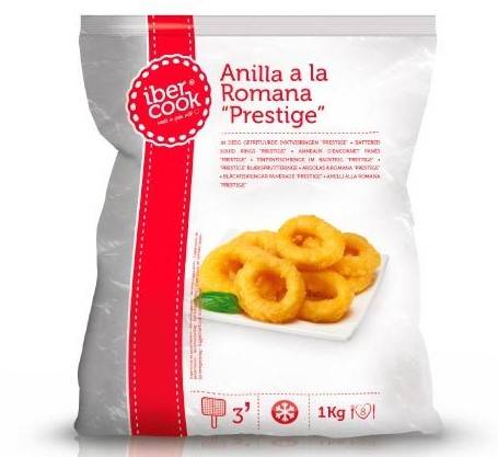 P200 : Ibercook Beignets au calamar 1000gr ( 8pc par colis ) 