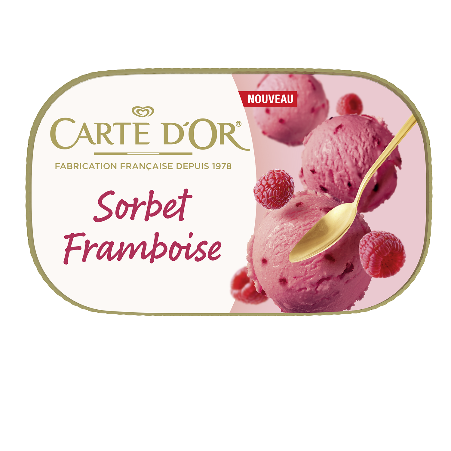 D130 : Carte D'or Framboise 700Ml (9 Pc par colis)