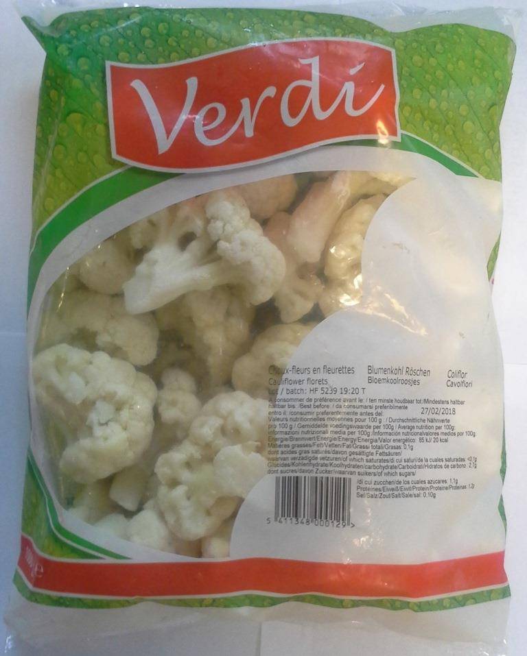 L170 : Verdi Choux Fleur 1KG (10 Pc par colis)