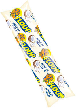 D150 : 20x FLOUP Lait Coco 135GR (8 Pc par colis)